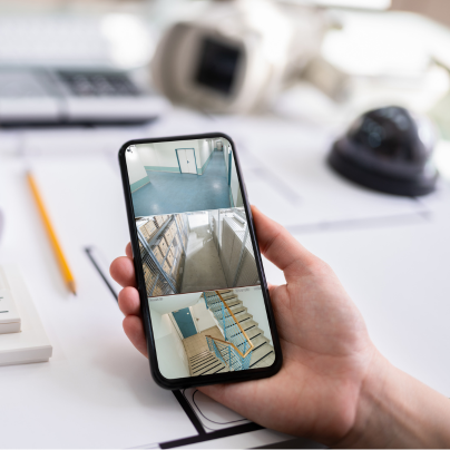 Shreveport security camera feed on cell phone